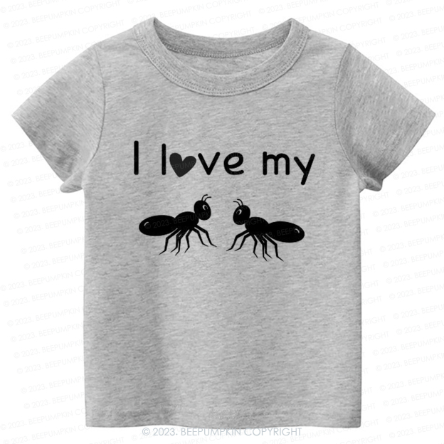 I Love My Aunts -Toddler Tees