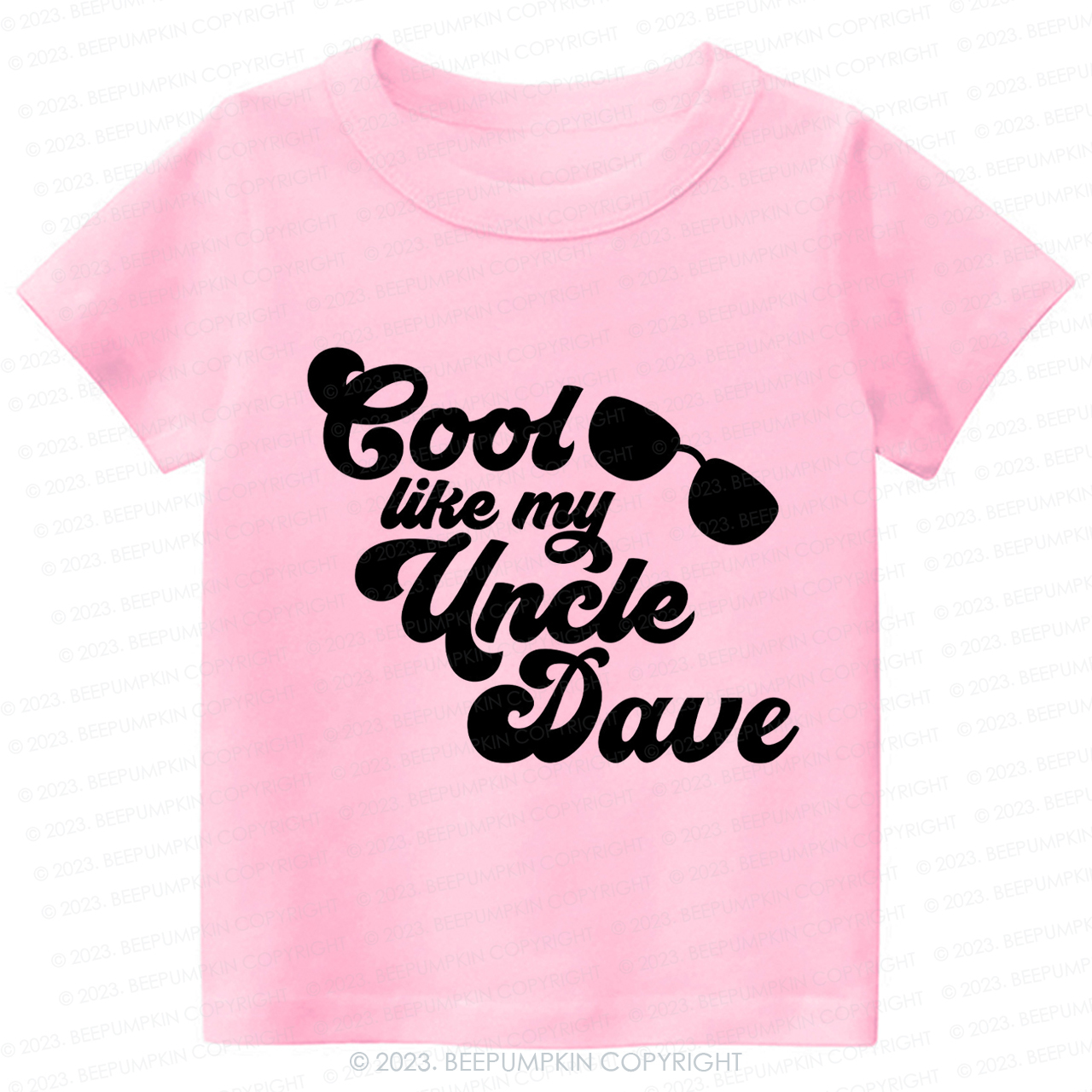Personalized Cool Like My Uncle  -Toddler Tees