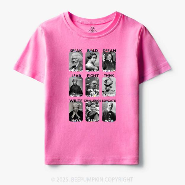 Inspired By Black History Toddler&Kid's Tees Beepumpkin