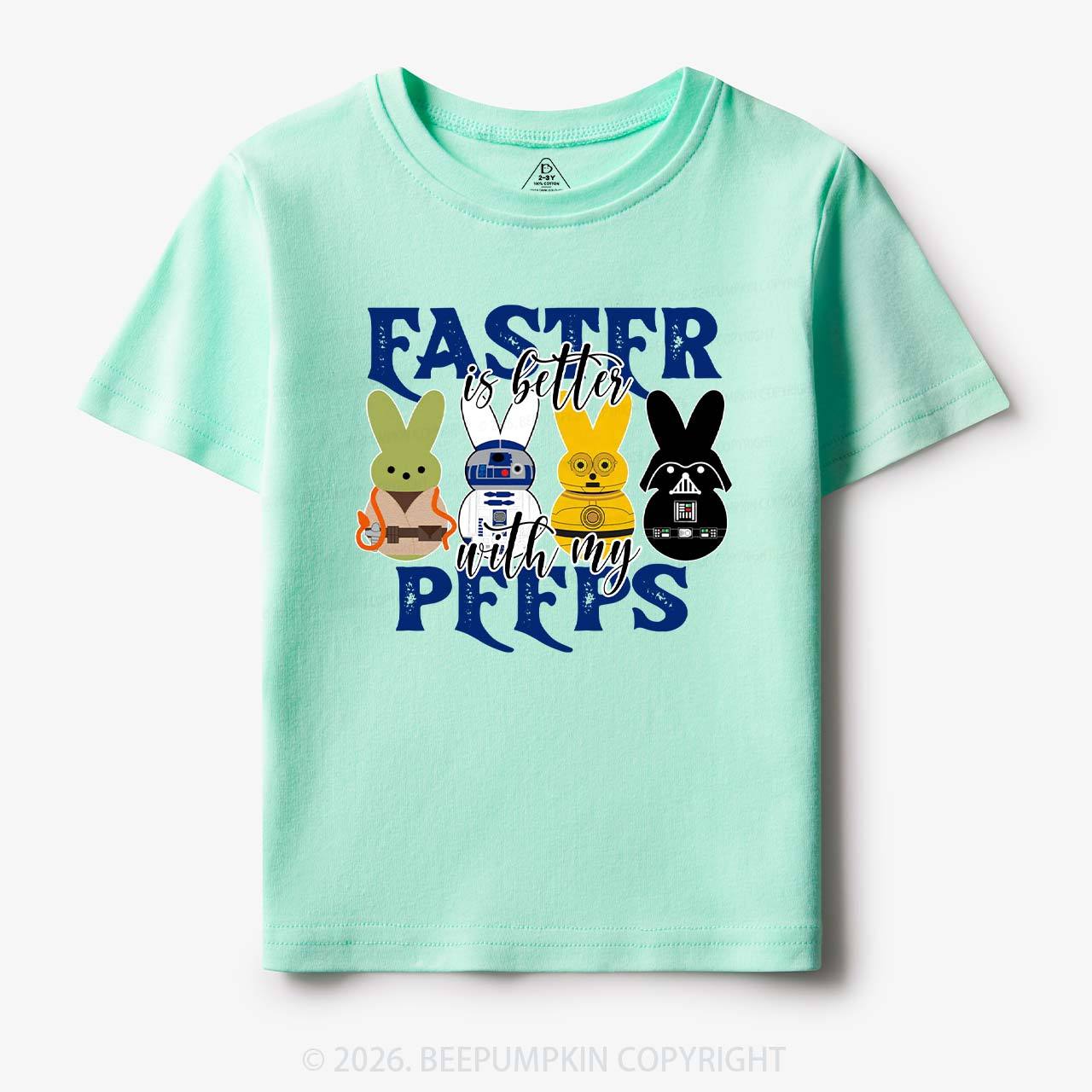 Easter Is Better With My Peeps Toddler&Kid's Tees