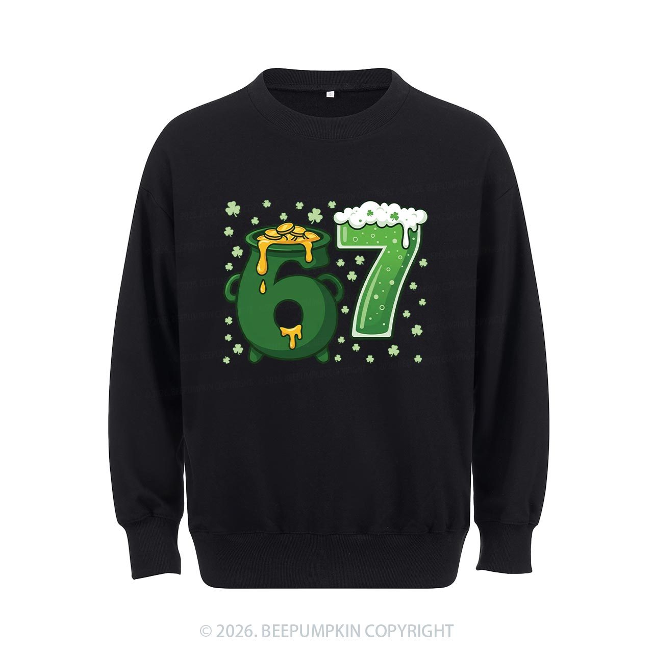 Six Seven St Patrick's Day Aldult Sweatshirt