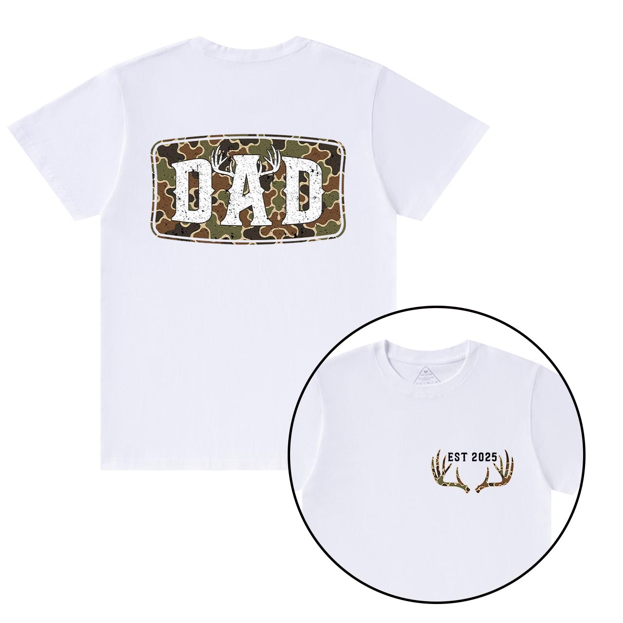 Camo Dad T-shirt