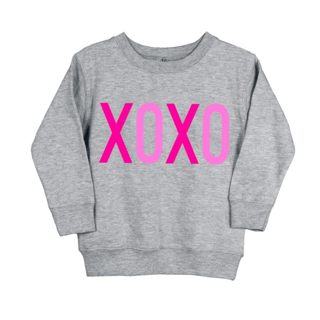 Valentine XOXO Kids Sweatshirt