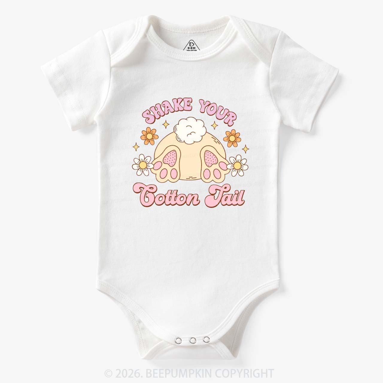 Shake Your Cotton Tail Baby Bodysuit