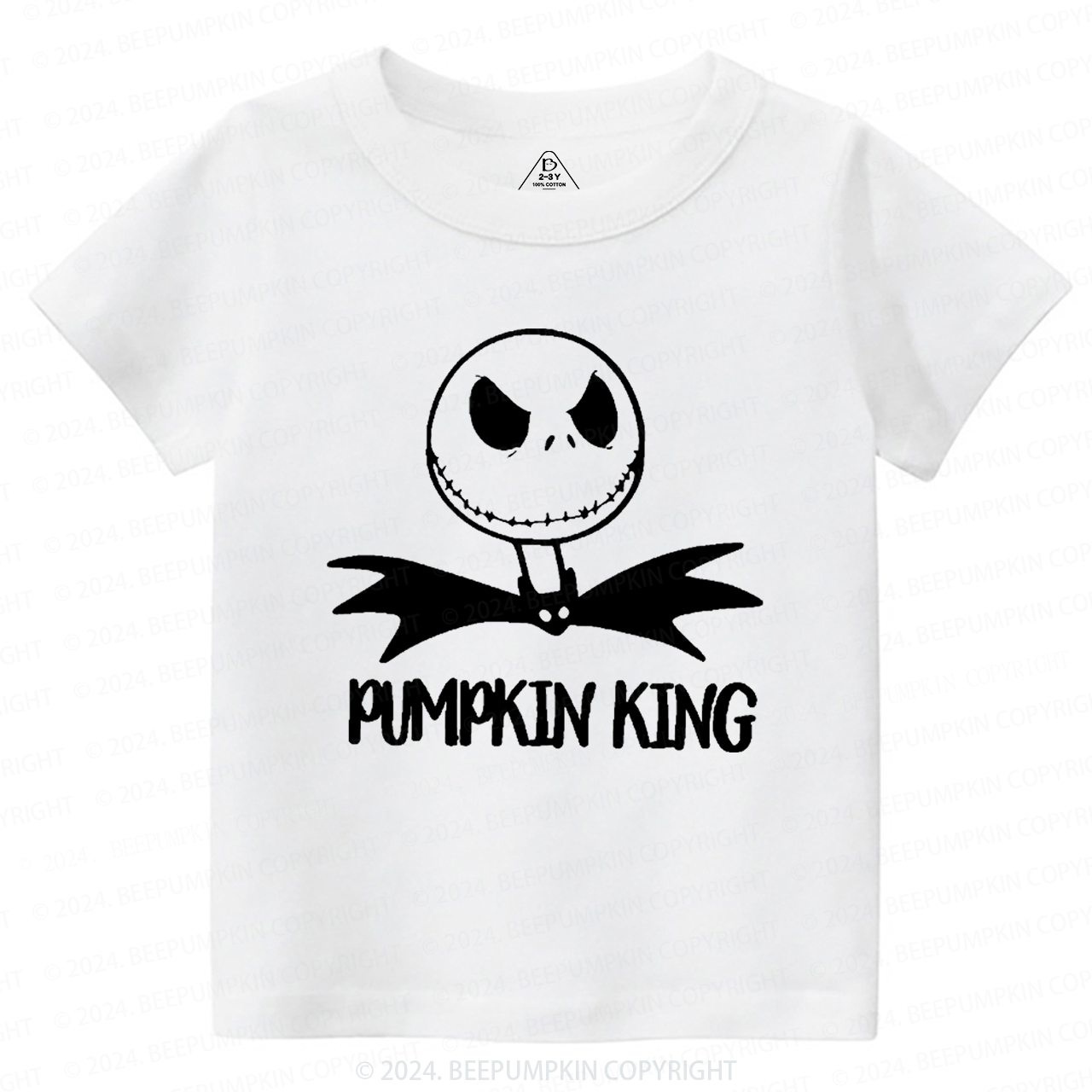 Pumpkin King Nightmare Halloween Toddler&Kids Tees 