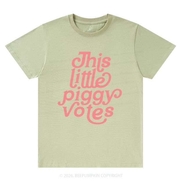 This Little Piggy Votes T-Shirts Beepumpkin