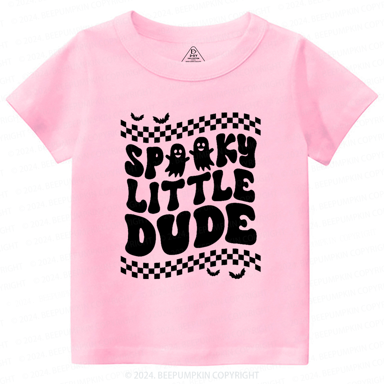 Spooky Little Dude Halloween Toddler&Kids Tees 