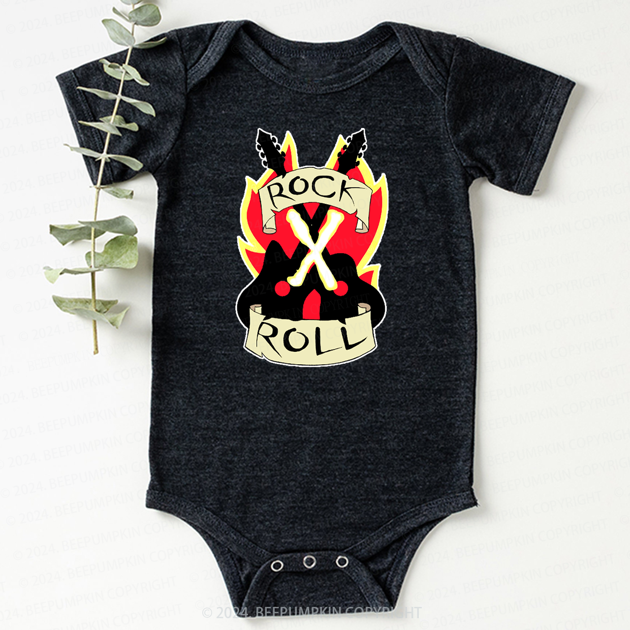 Rock n Roll Bodysuit For Baby 8
