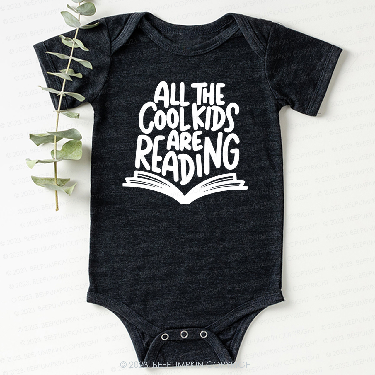 All The Cool Kids Are Reading Bodysuit For Baby