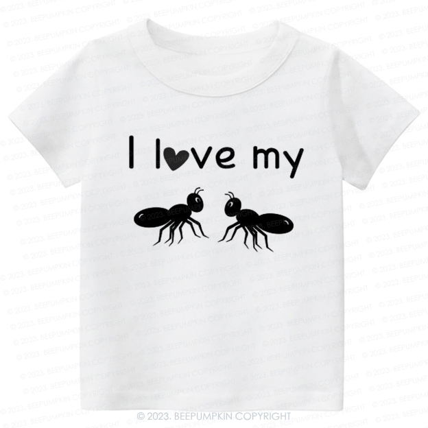 I Love My Aunts -Toddler Tees