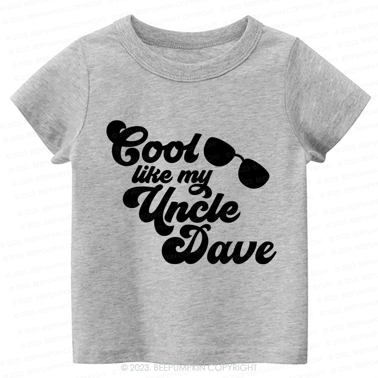 Personalized Cool Like My Uncle  -Toddler Tees