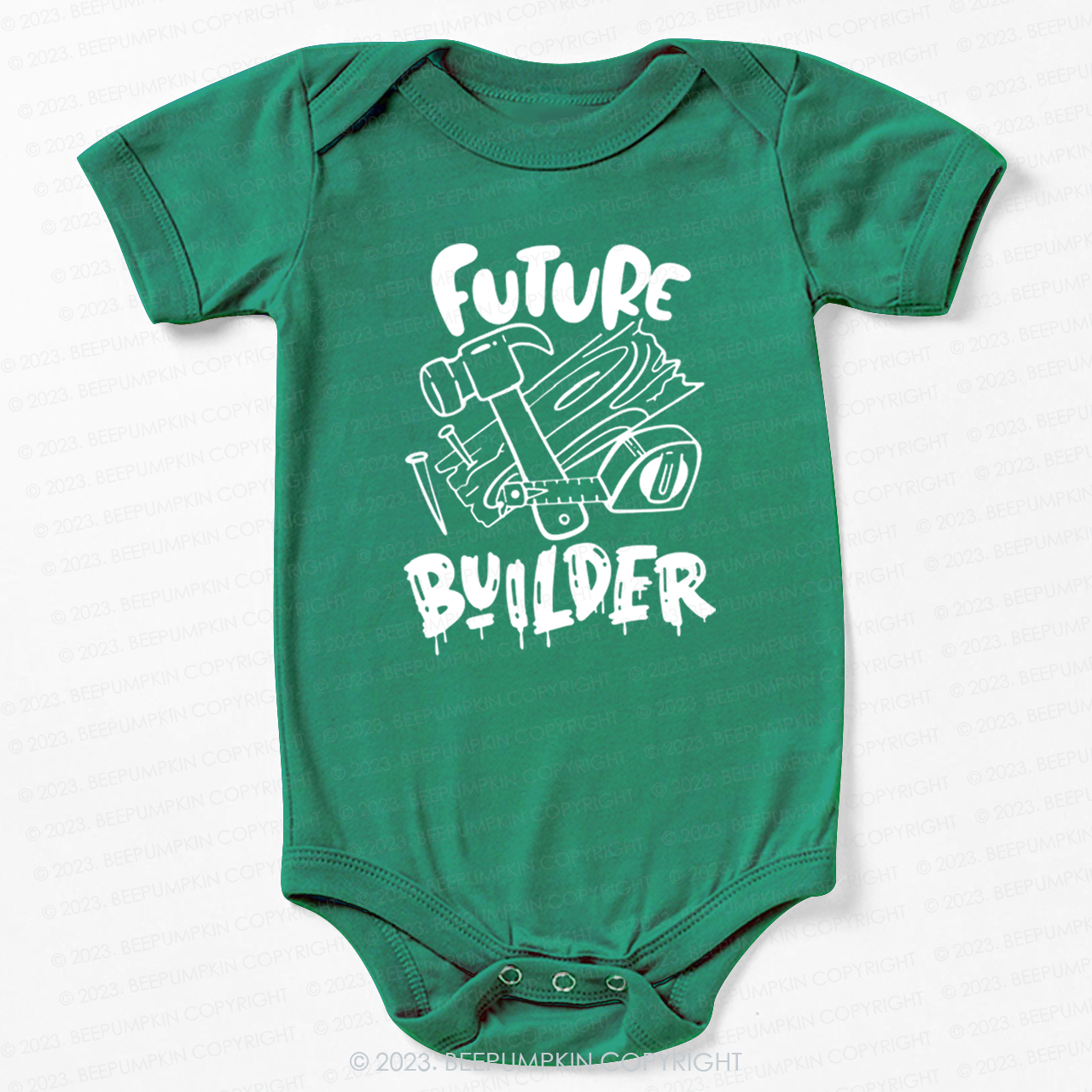Future Builder Carpenter Bodysuit For Baby