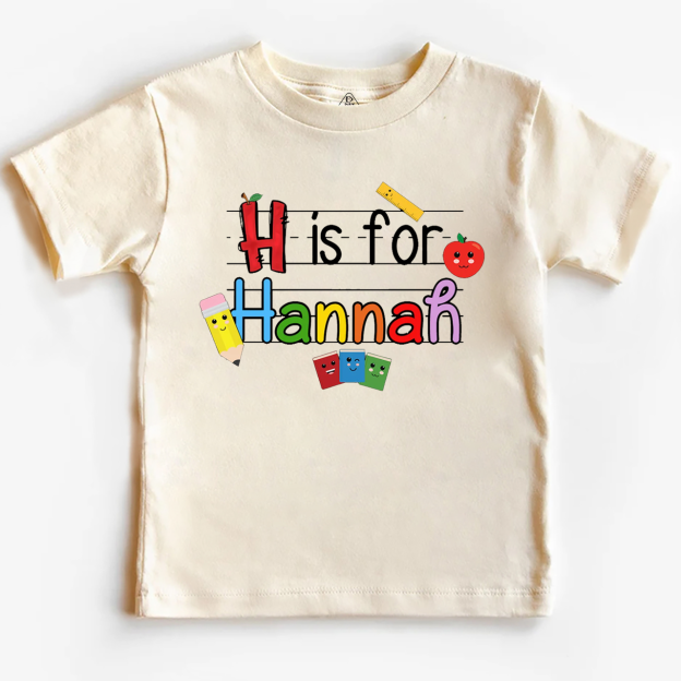 Personalized Kids Name Toddler&Kid's Tees Beepumpkin 