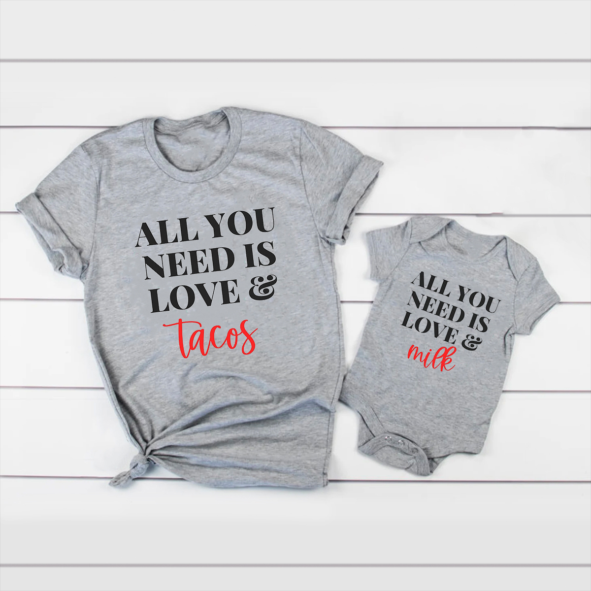 All You Need Is Love&... Family Matching Shirts