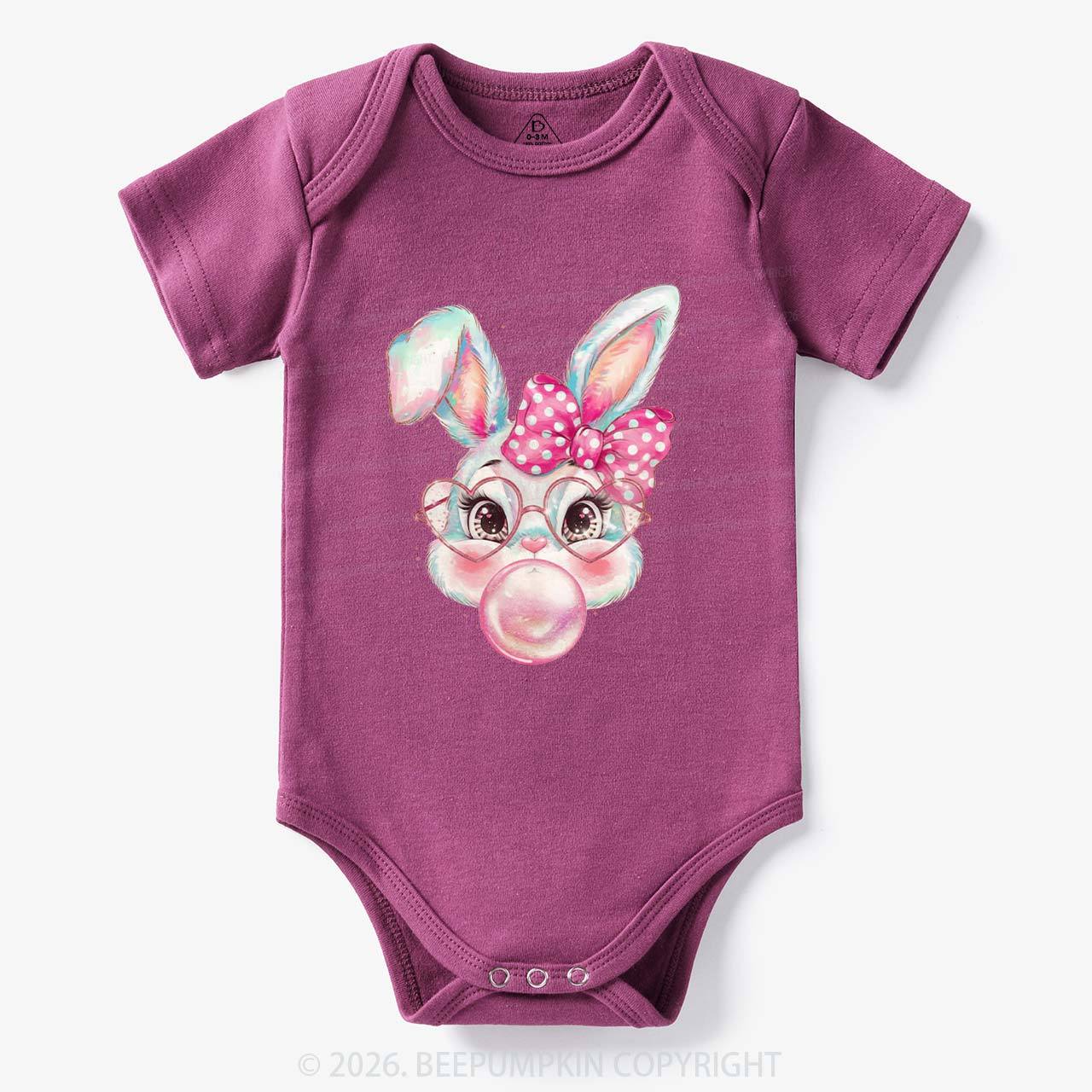 Sassy Bunny Bubble Baby Bodysuit