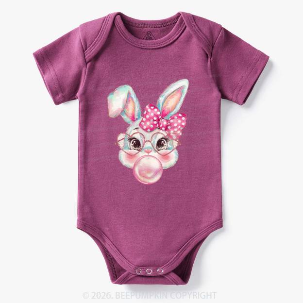 Sassy Bunny Bubble Baby Bodysuit