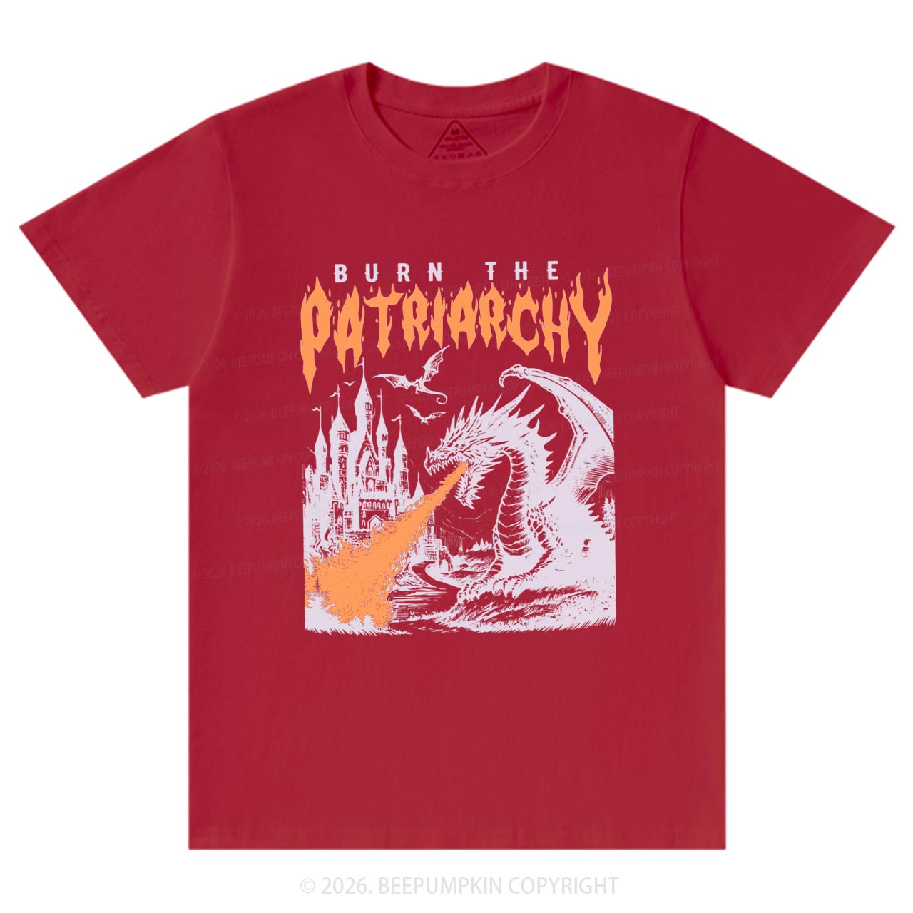 Vintage 90s Feminism Dragon T-Shirts Beepumpkin