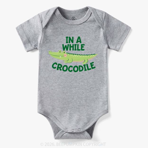 See You Later Alligator In A While Crocodile Twin Bodysuit
