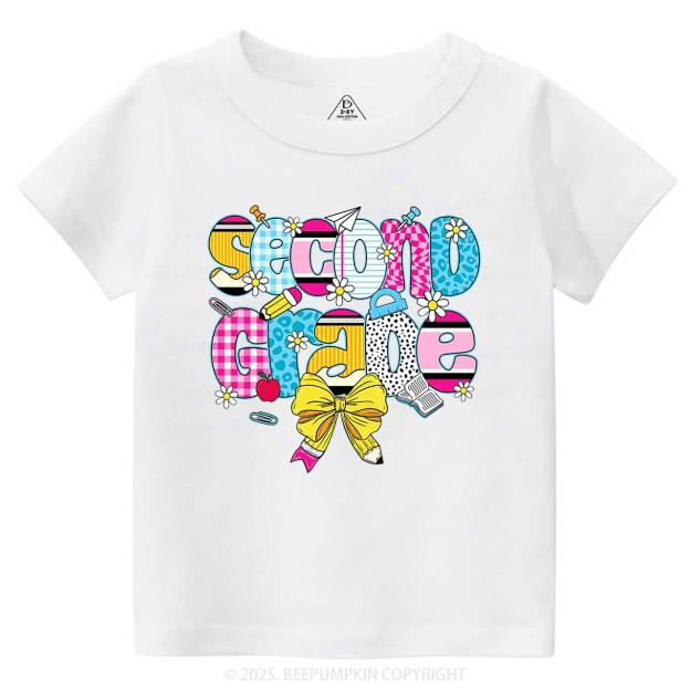 Personalized Checkered Sublimation Toddler&Kid's Tees Beepumpkin