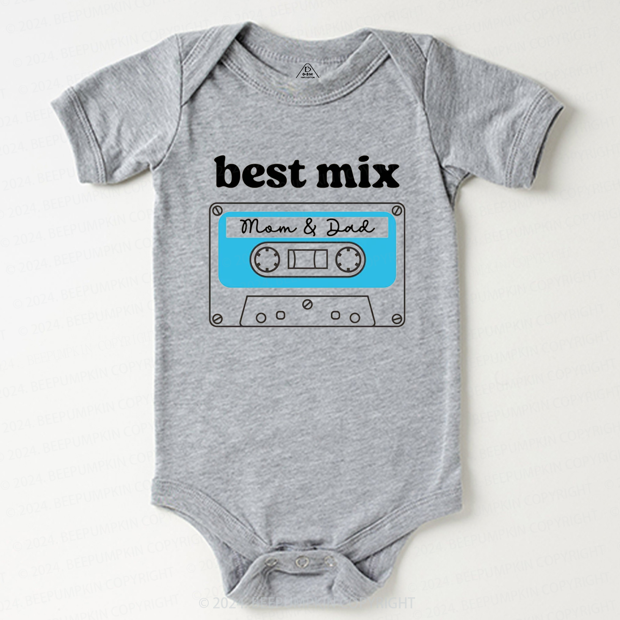 Best Mix Mom And Dad Baby Bodysuit 8