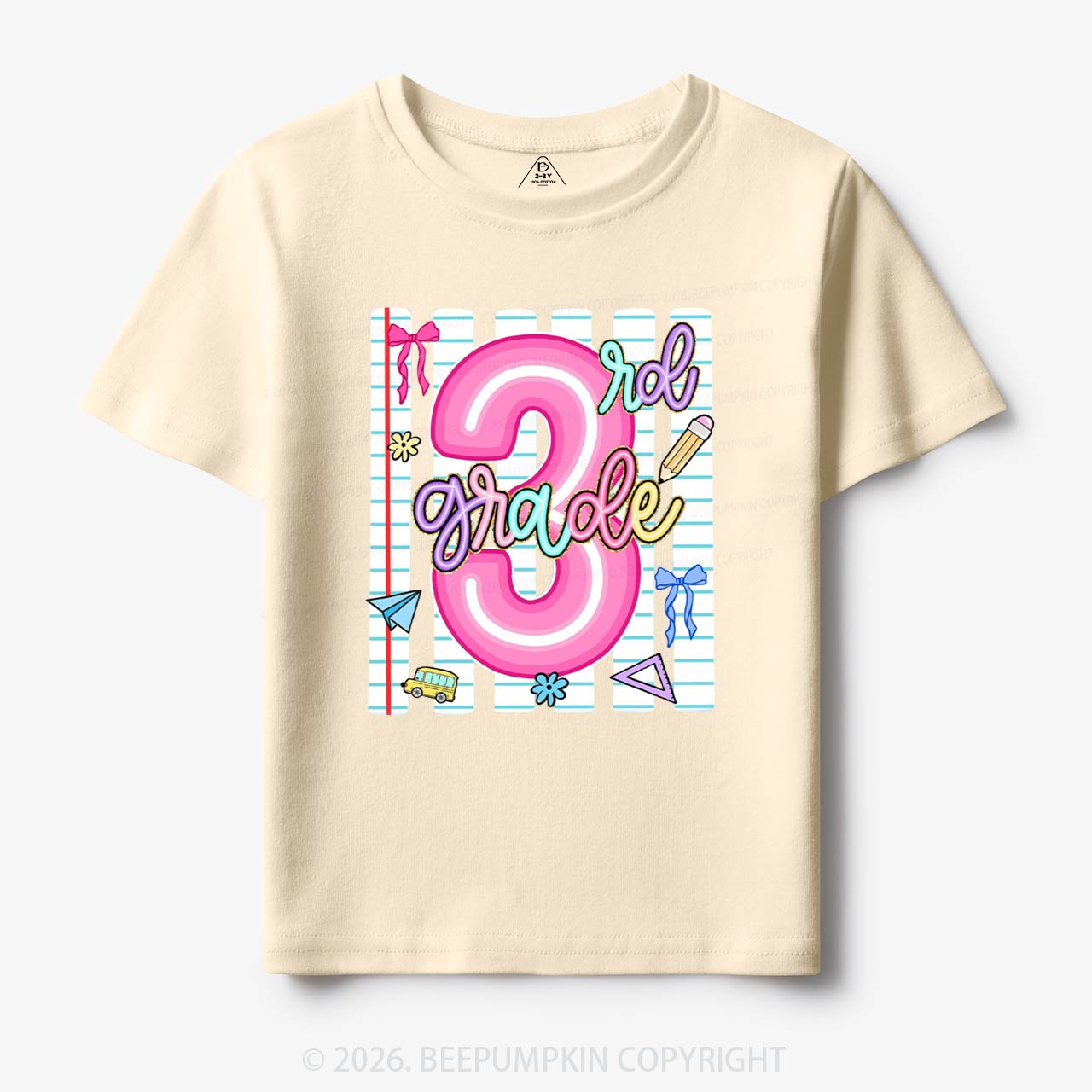 Preppy Neon Pre-K To Fourth Grade Toddler&Kid's Tees