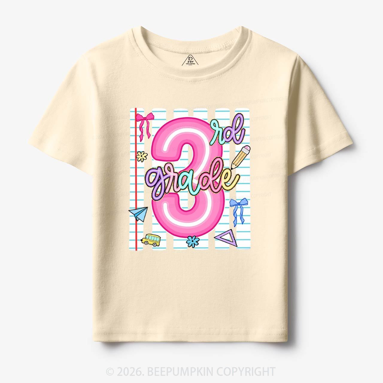 Preppy Neon Pre-K To Fourth Grade Toddler&Kid's Tees
