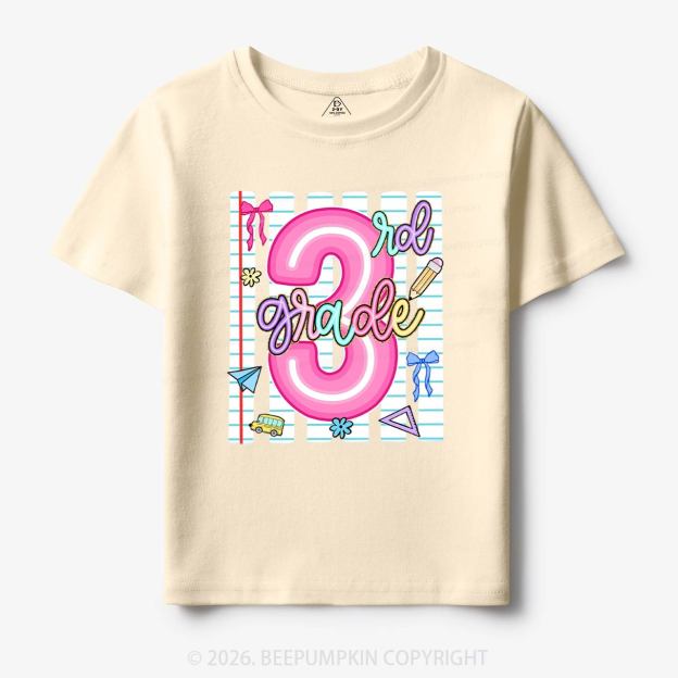 Preppy Neon Pre-K To Fourth Grade Toddler&Kid's Tees