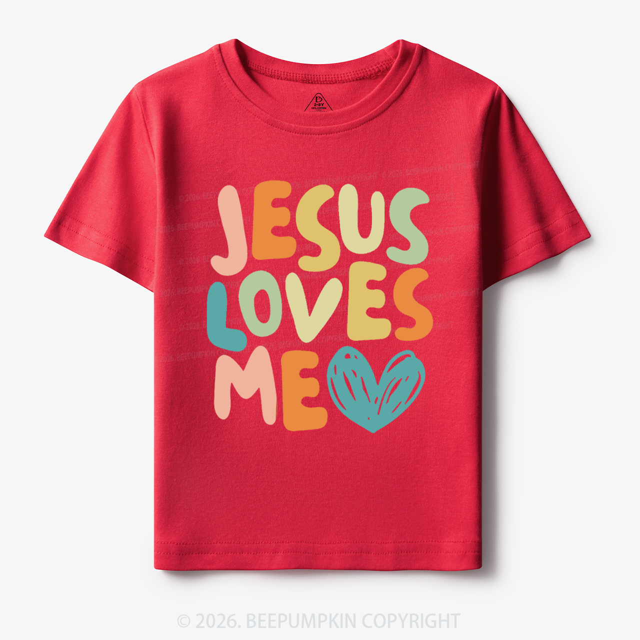 Jesus Loves Me Christian Toddler&Kid's Tees