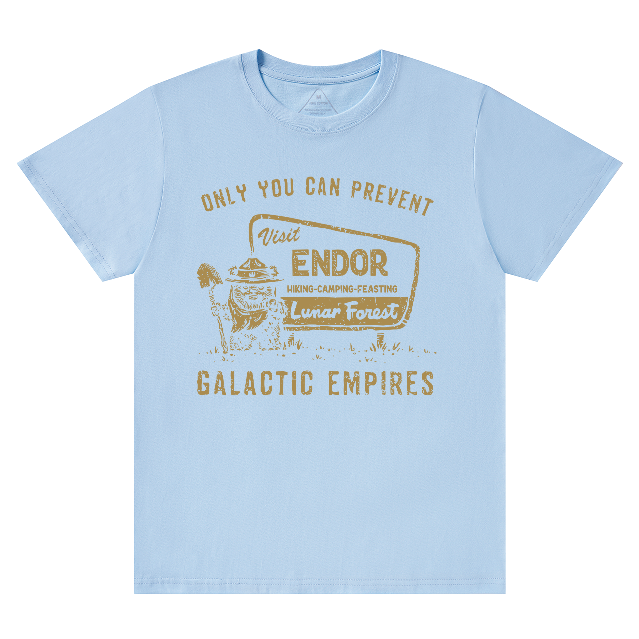 Ewok Endor National Park SW Dad T-shirt