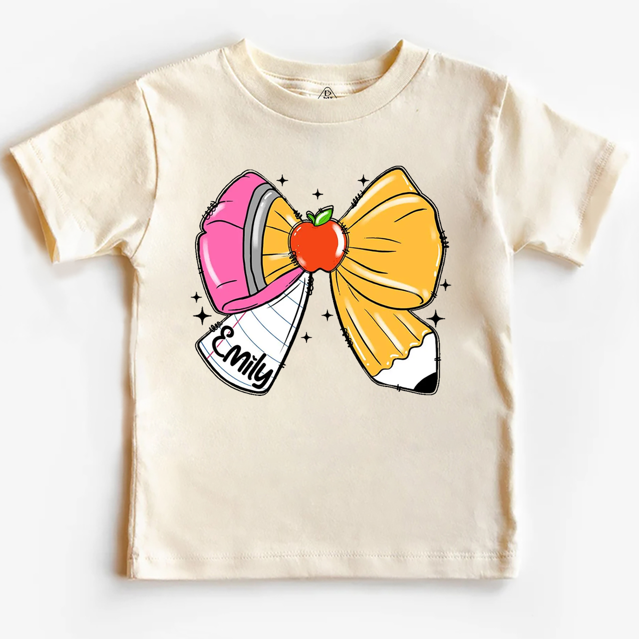 Personalized Pencil Name Toddler&Kid's Tees Beepumpkin