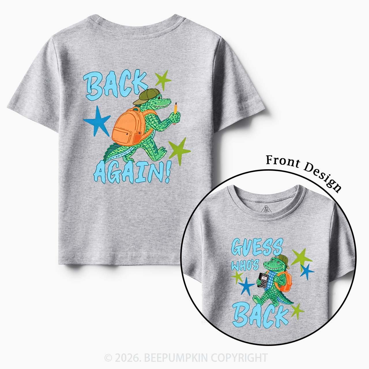 Guess Who's Back Gator Toddler&Kid's Tees