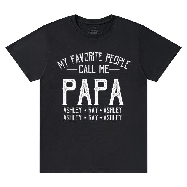 Personalized Grandpa Shirt With Name