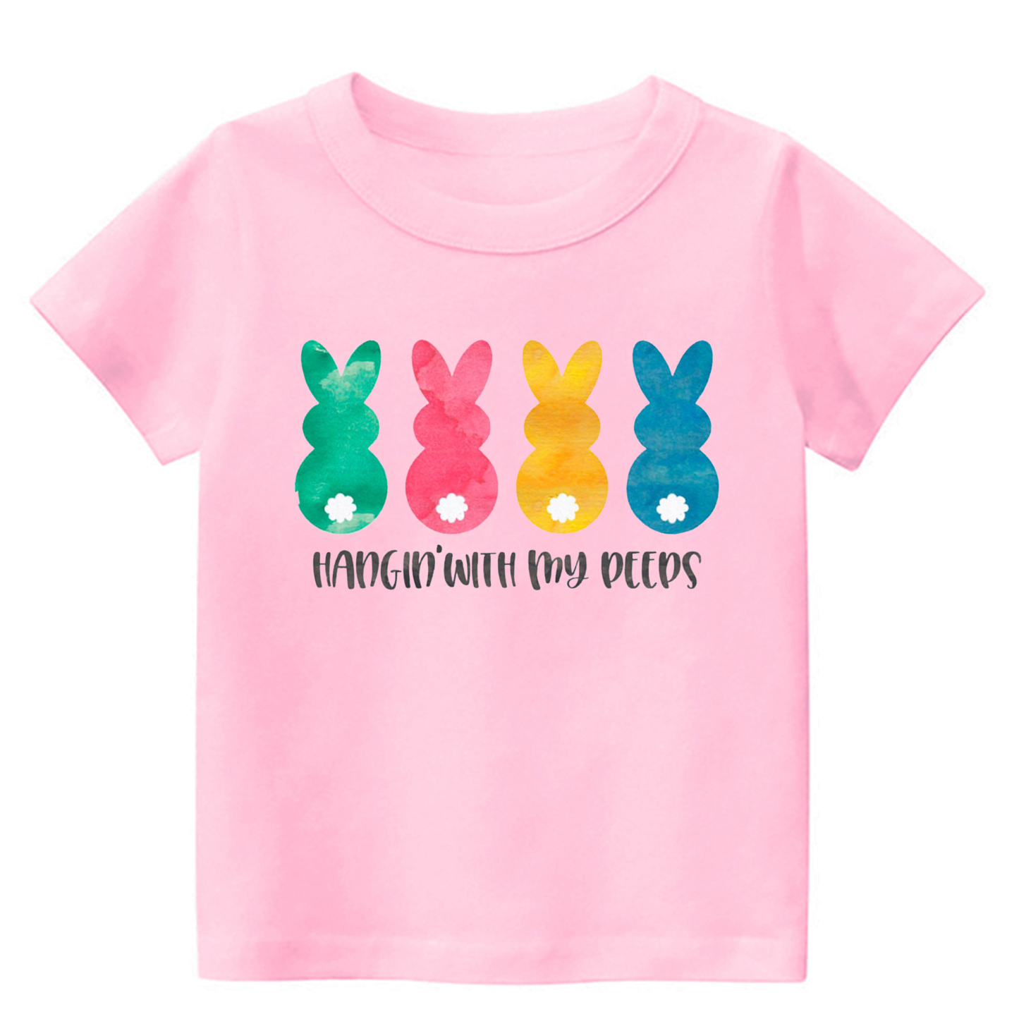 Hangin' With My Peeps Easter Kids Shirt