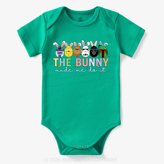 Cute Cartoon Characters Happy Easter Bodysuit