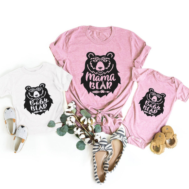 Mama Bear Baby Bear Mom&Me Shirt