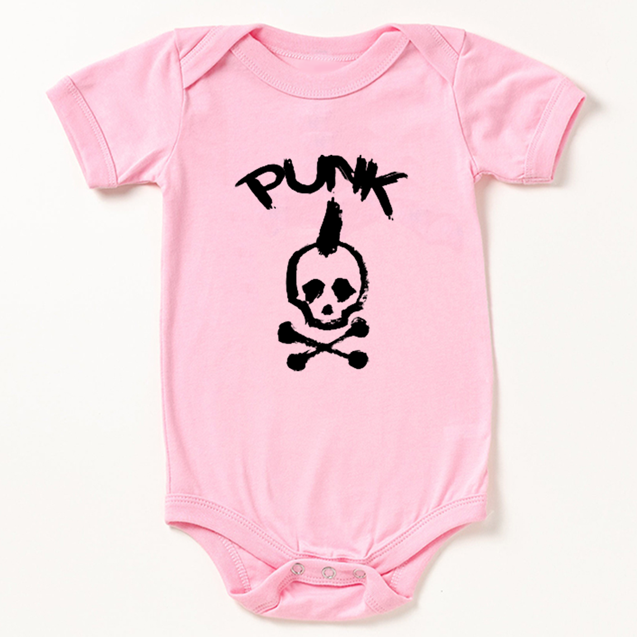 Punk Skull Bodysuit For Baby 8
