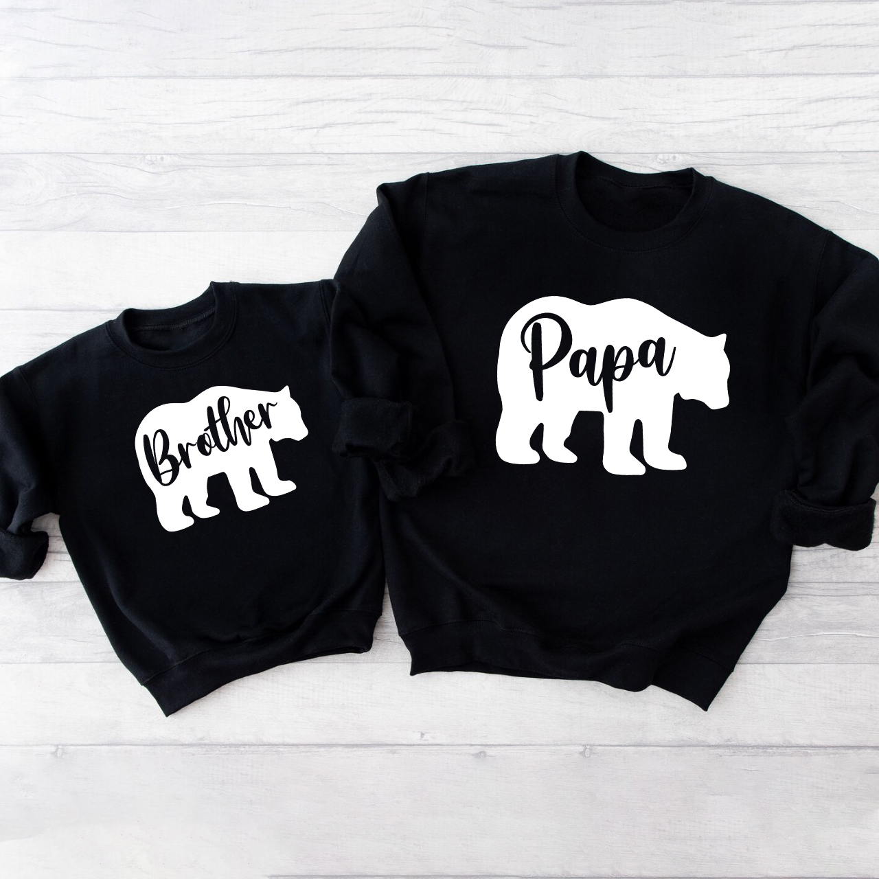 Bear Group Family Matching Sweatshirts