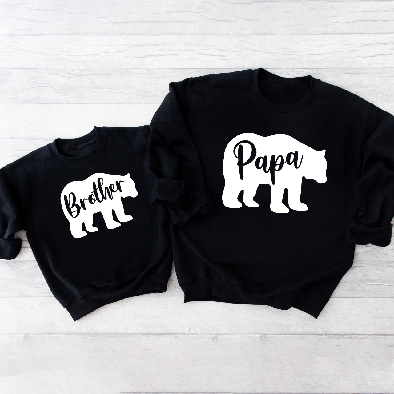 Bear Group Family Matching Sweatshirts