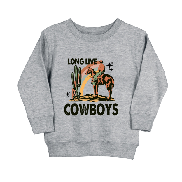 Long Live Cowboys Kids Sweatshirt