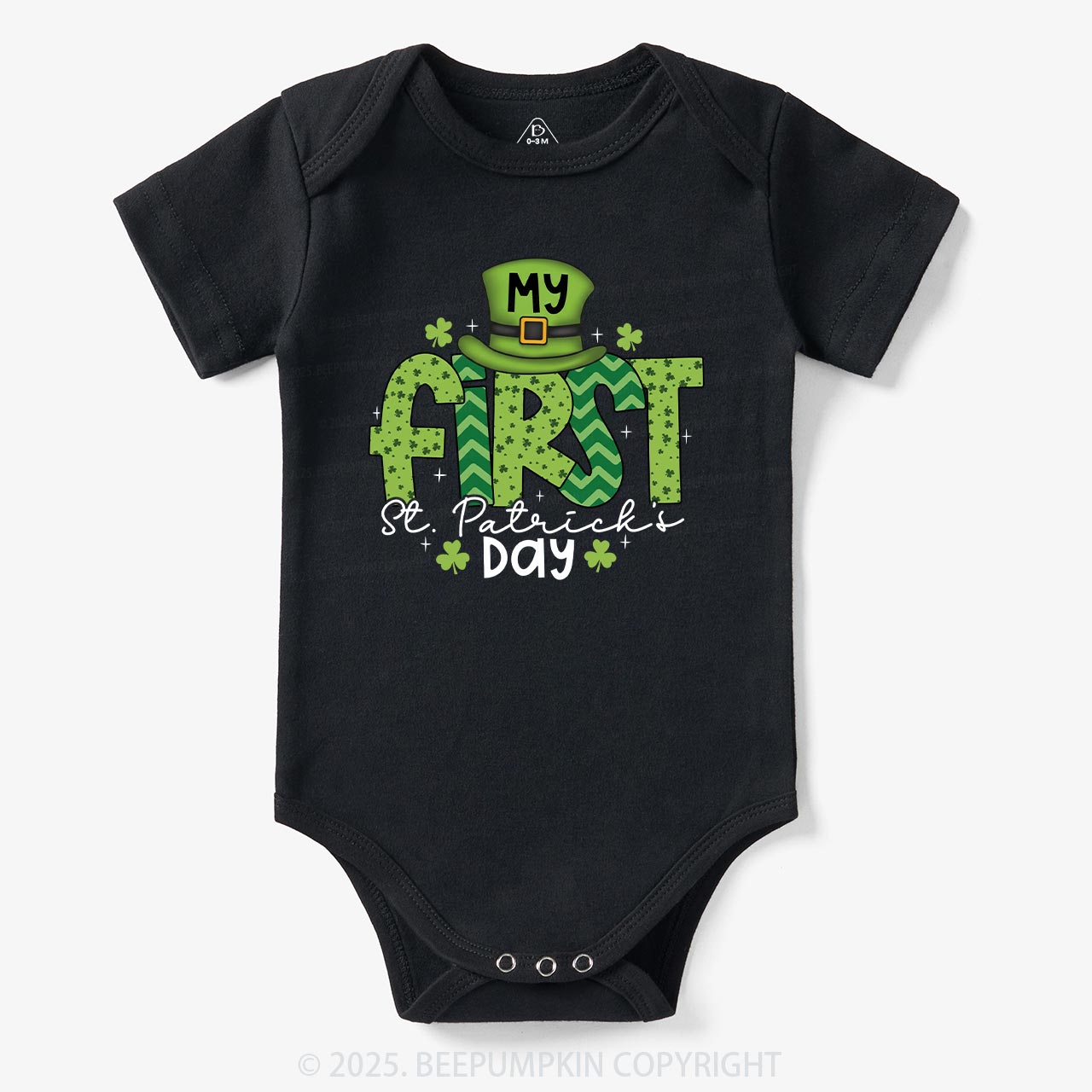 Baby’s First Luck St. Patrick's Day Bodysuit Beepumpkin