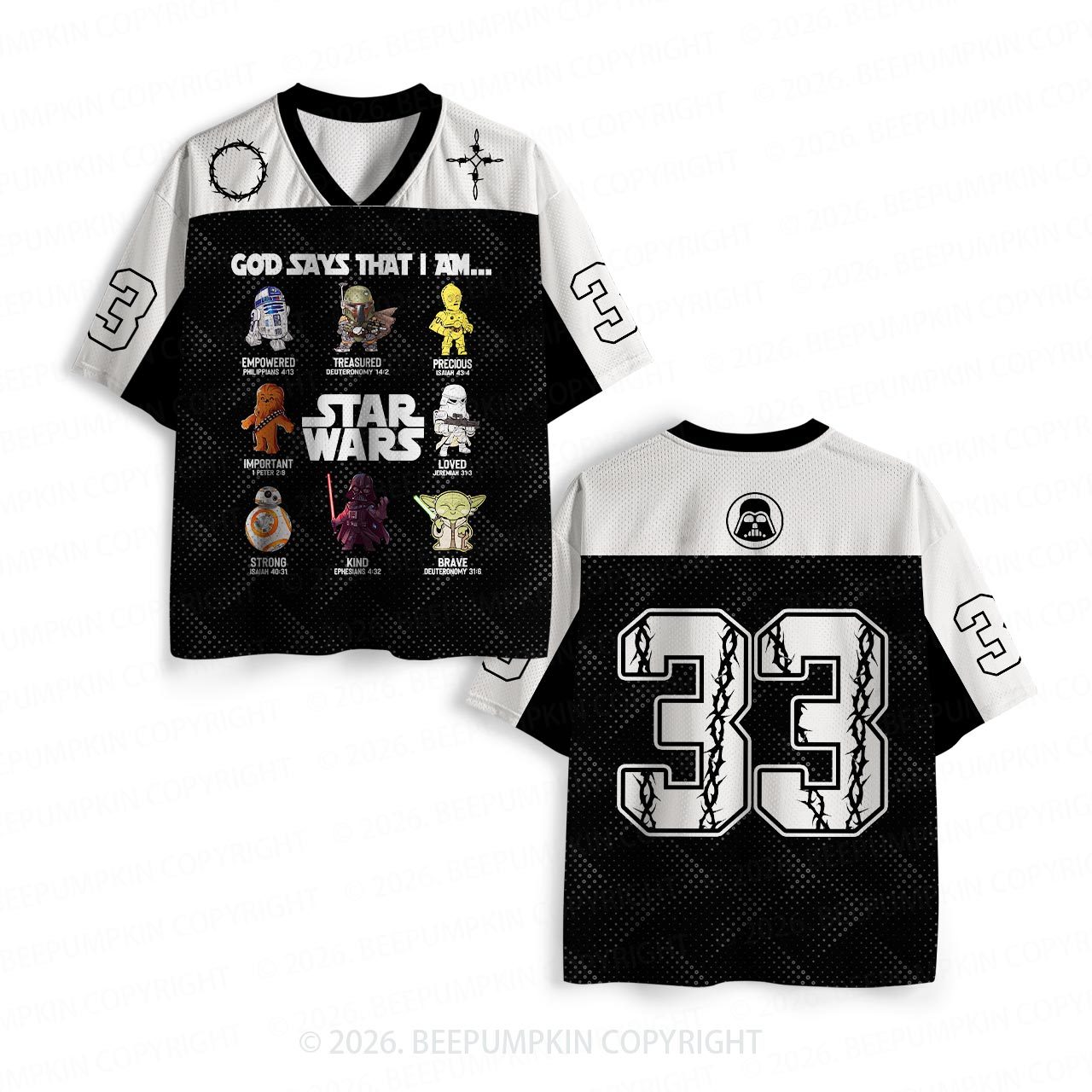 God Says I Am Toddler&Kid's Sport Jersey