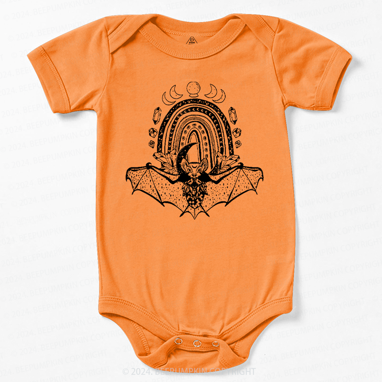 Cute Bat Halloween Baby Bodysuits 
