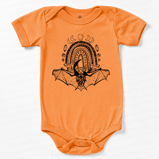 Cute Bat Halloween Baby Bodysuits 