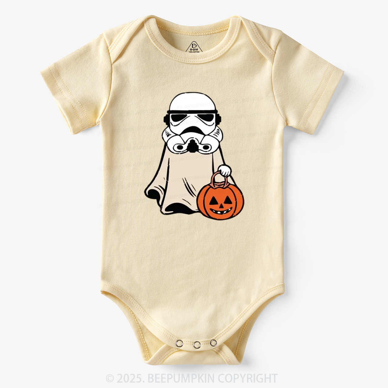 Pumpkin Messenger Halloween Bodysuit Beepumpkin