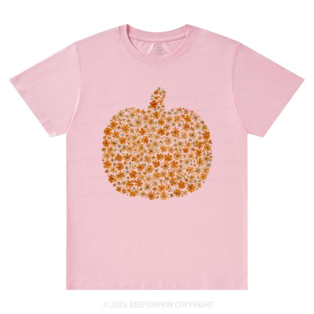 Flower Pumpkin T-Shirts Beepumpkin