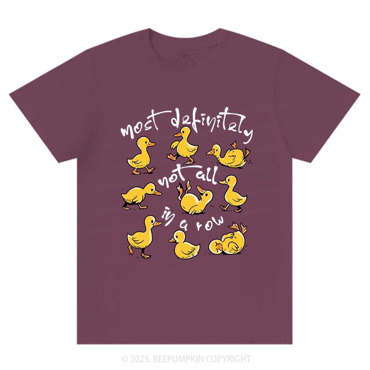 Funny Ducks Not All In A Row T-Shirts Beepumpkin