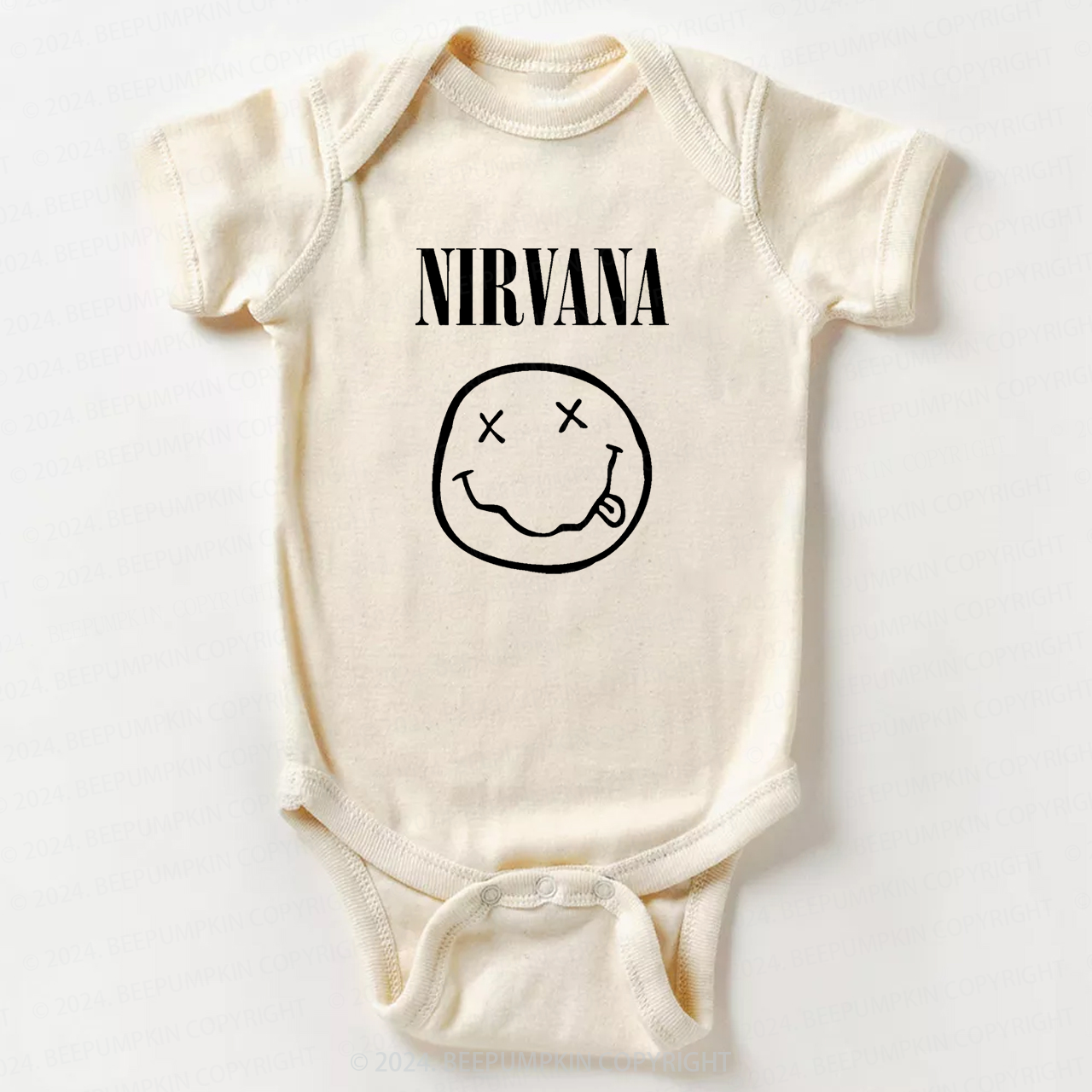 Grunge Rock n Roll Band Bodysuit For Baby 8 