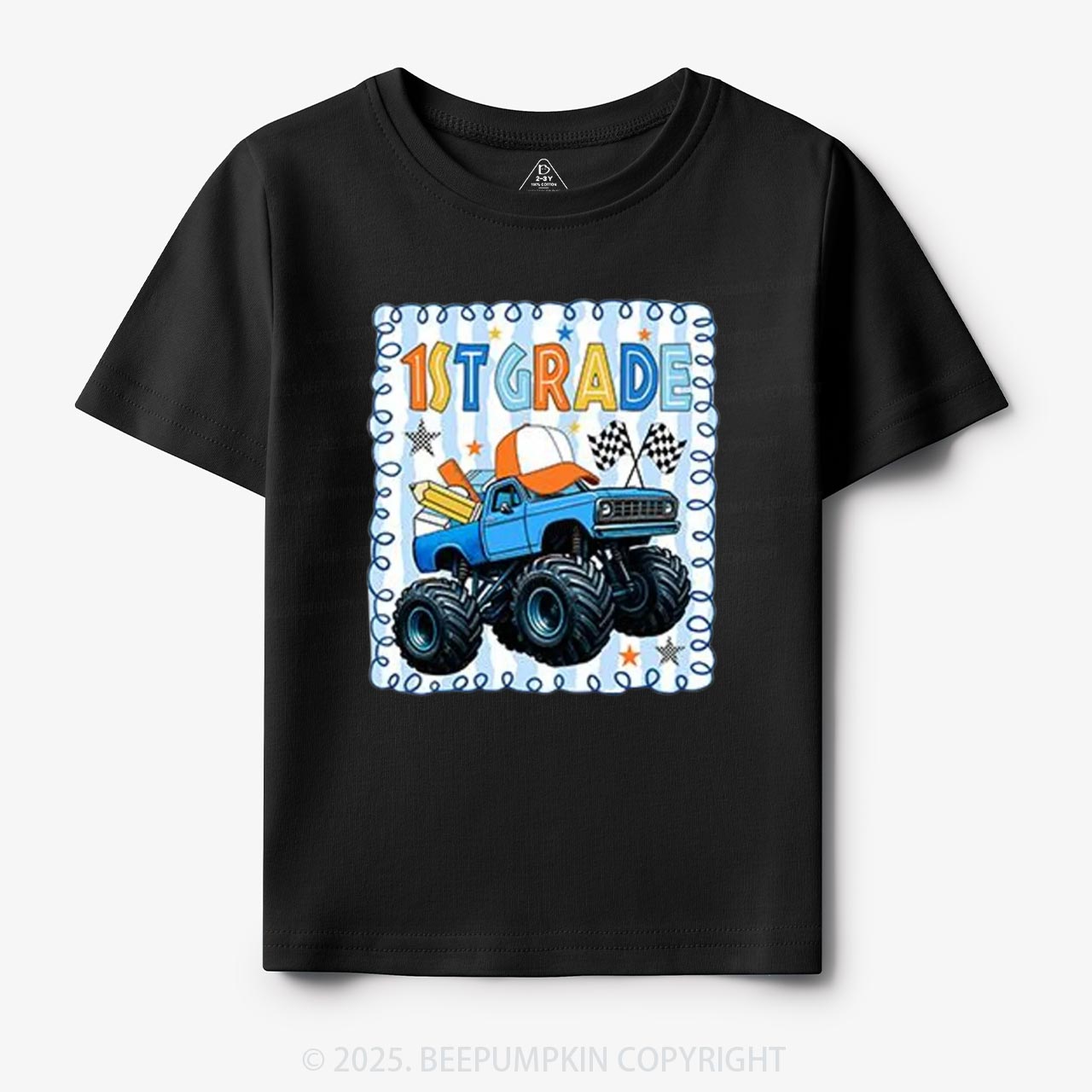 Personalized Truck For Boy Toddler&Kid's Tees Beepumpkin