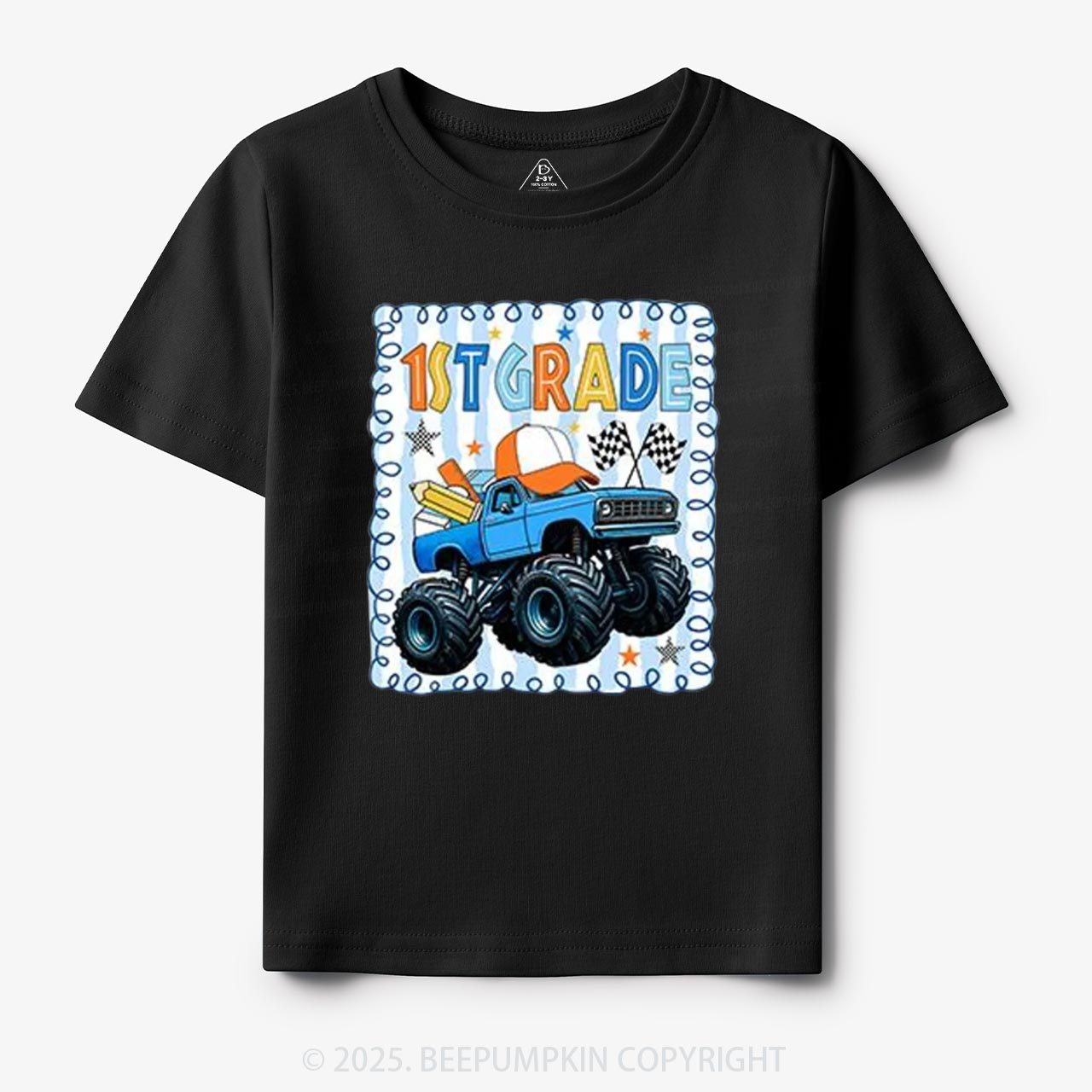 Personalized Truck For Boy Toddler&Kid's Tees Beepumpkin