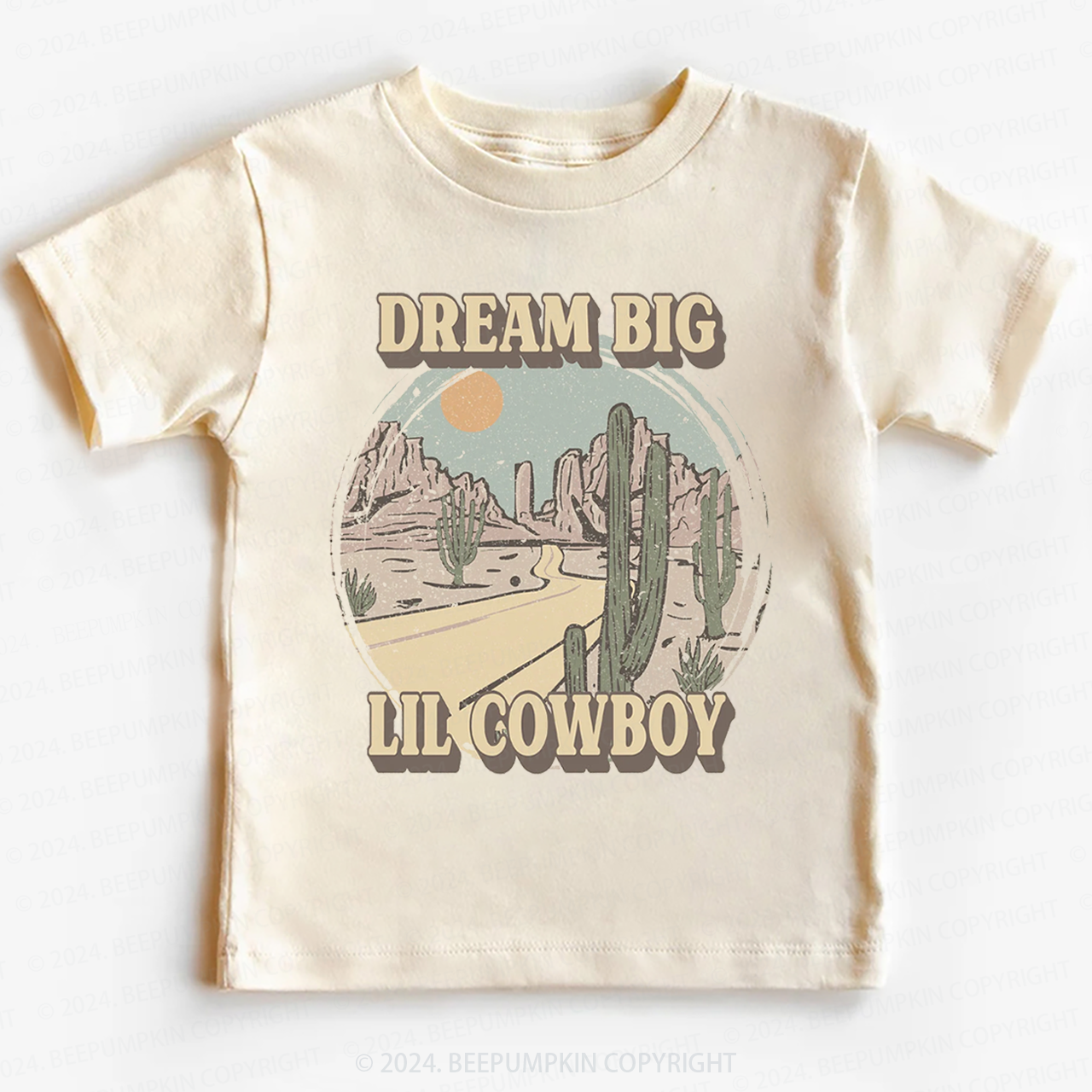 Dream Big Little Cowboy Toddler&Kids Tees